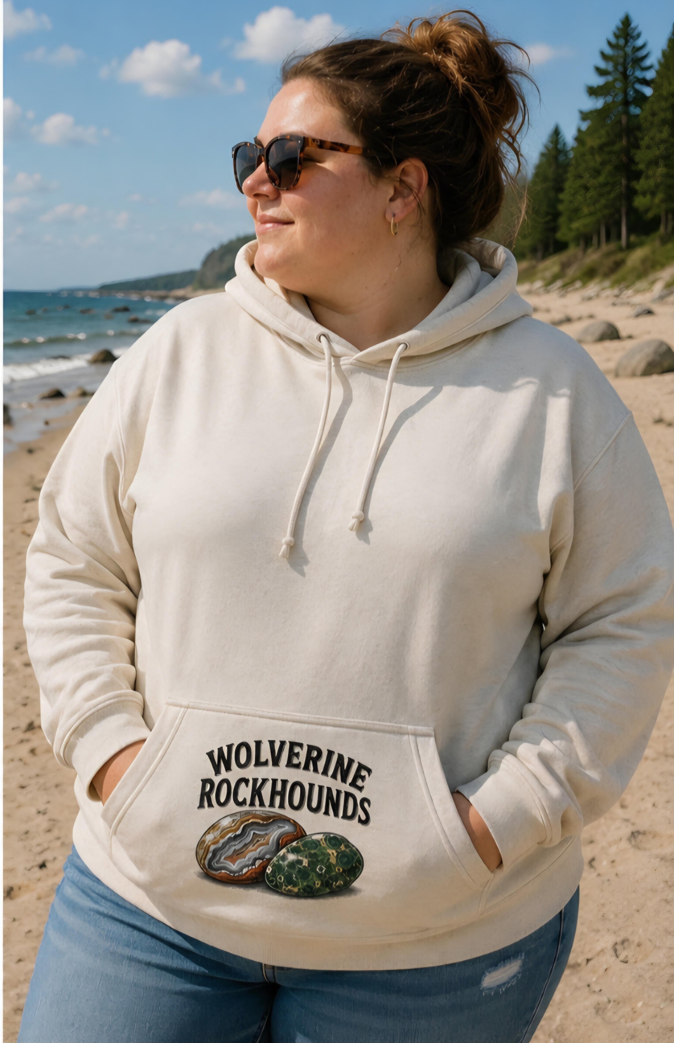 Pudding Stone Michigan Hoodie
